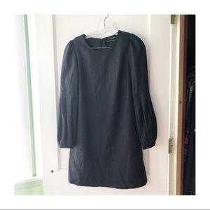 Club Monaco Gray Wool Sheath Dress